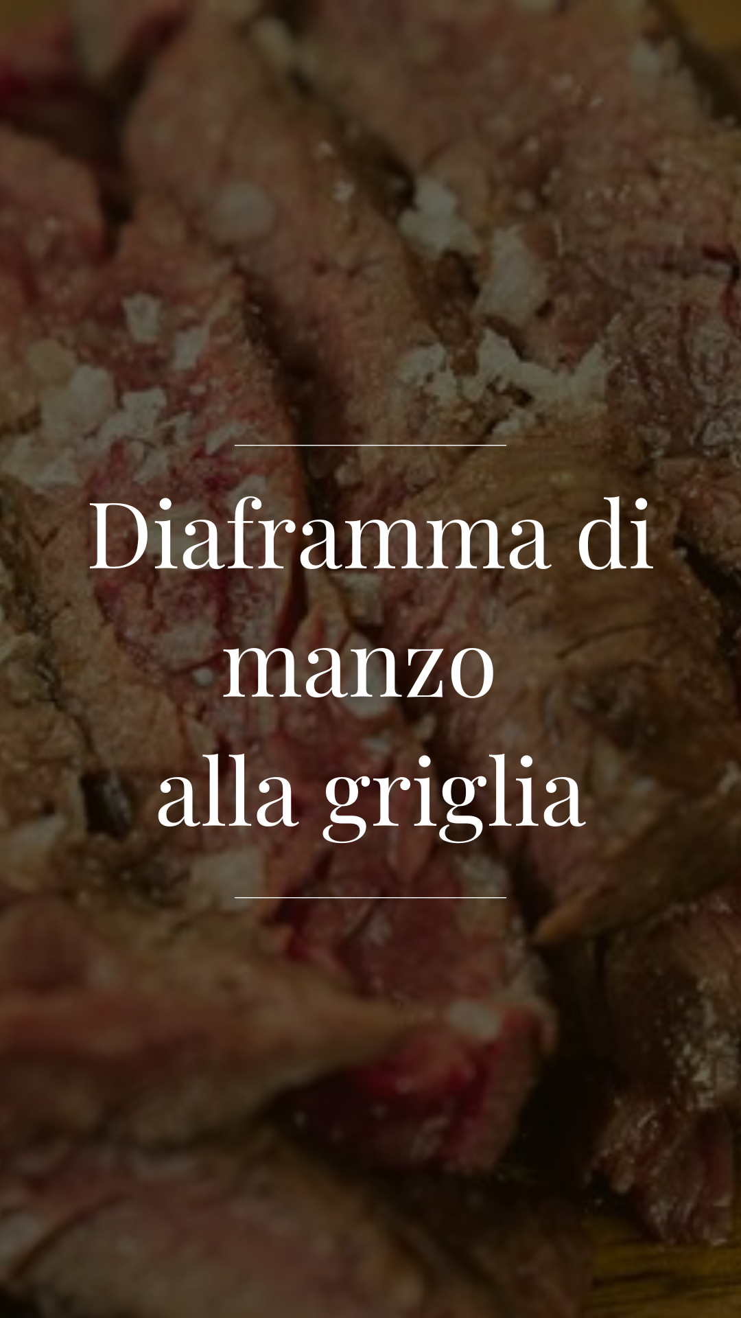 Diaframma di manzo